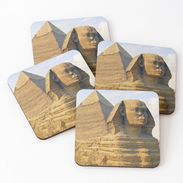 Item preview, Great Pyramid of Khufu and The Sphinx designed and sold by KAI-Studio.