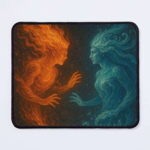 Item preview, Spirits of Fire and Water – Elemental Fantasy Design designed and sold by Adellisa.