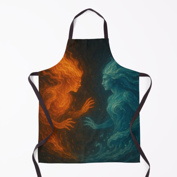 Item preview, Spirits of Fire and Water – Elemental Fantasy Design designed and sold by Adellisa.