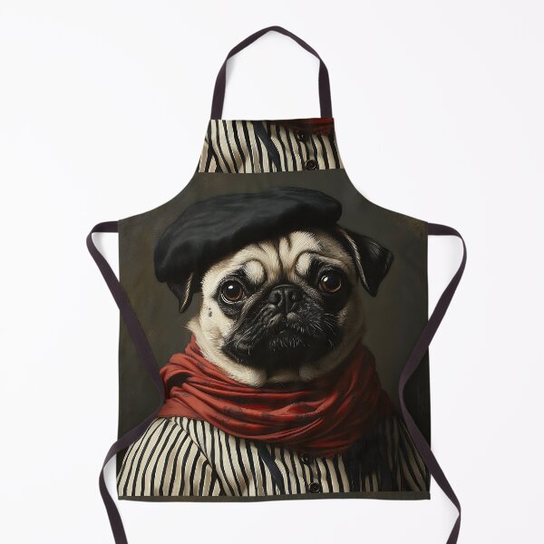 Item preview, French Pug - Paris 1920's Pug - Stylish Animal Art designed and sold by Chrisjeffries24.