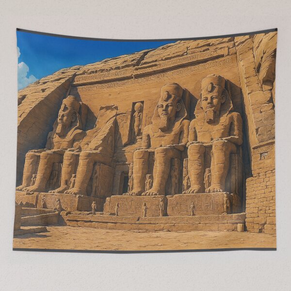 Item preview, The Abu Simbel Temple at Aswan designed and sold by KAI-Studio.