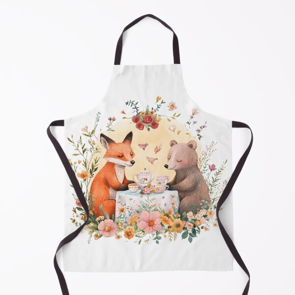 Item preview, Woodland Friends Tea Party - Cozy Critter Gathering designed and sold by Mossberry Artsy.