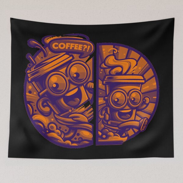 Item preview, Coffee Character Chaos designed and sold by thechoice1.