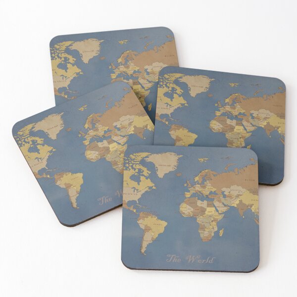 Item preview, Vintage World Map – Aesthetic & Timeless designed and sold by Illium21.