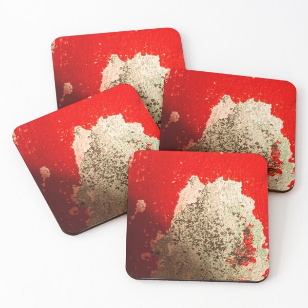 Item preview, texture of a red wall with some peeling parts 2 designed and sold by felipequeiroz.