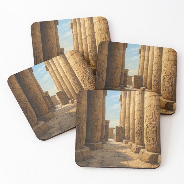Item preview, Inside the Great Hypostyle Hall at Luxor Temple designed and sold by KAI-Studio.