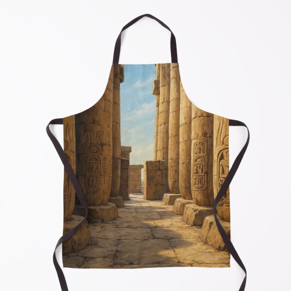 Item preview, Inside the Great Hypostyle Hall at Luxor Temple designed and sold by KAI-Studio.