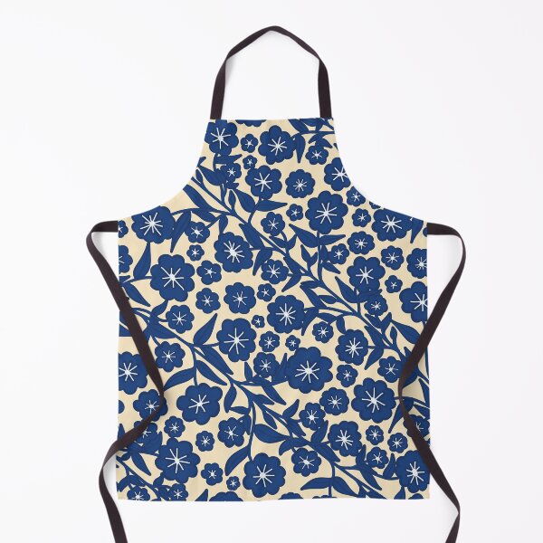 Item preview, Southern Belle Blue Floral Pattern – Vintage Botanical Aesthetic designed and sold by Kenedi   McDonald.