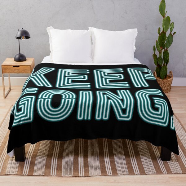 Item preview, Keep Going - Turquoise designed and sold by sillyjess.