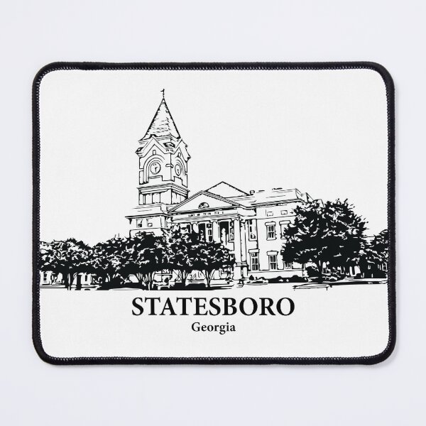 Item preview, Statesboro - Georgia designed and sold by Lakeric Cityscapes.