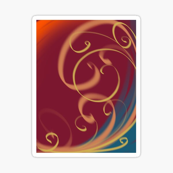 Item preview, ABSTRACT COLOURFUL LINES designed and sold by EDO-ART.