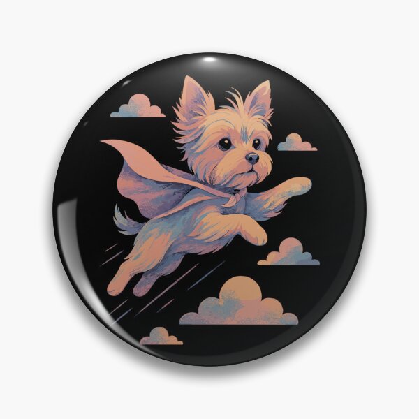 Item preview, Super Dog Yorkshire Terrier Cape Cloak Gift designed and sold by Pineapple-Tree.