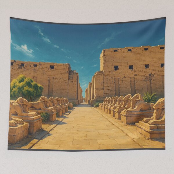 Item preview, The Karnak Temple at Luxor designed and sold by KAI-Studio.