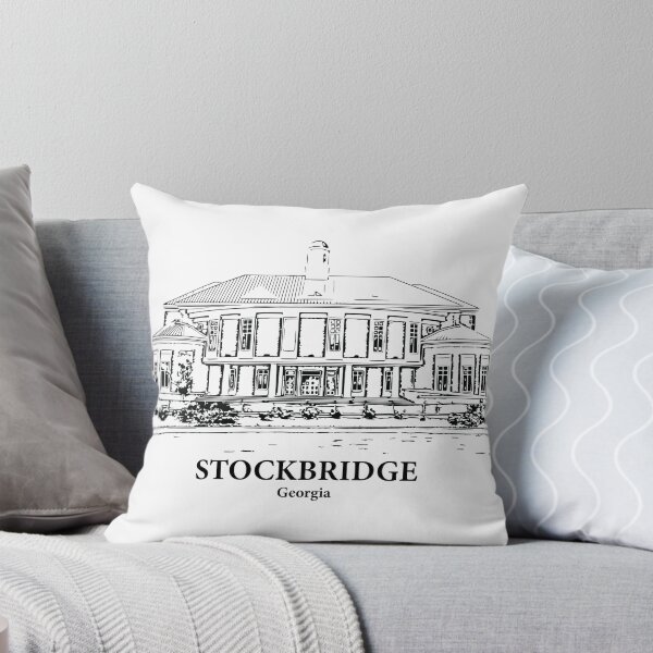 Item preview, Stockbridge - Georgia designed and sold by Lakeric Cityscapes.