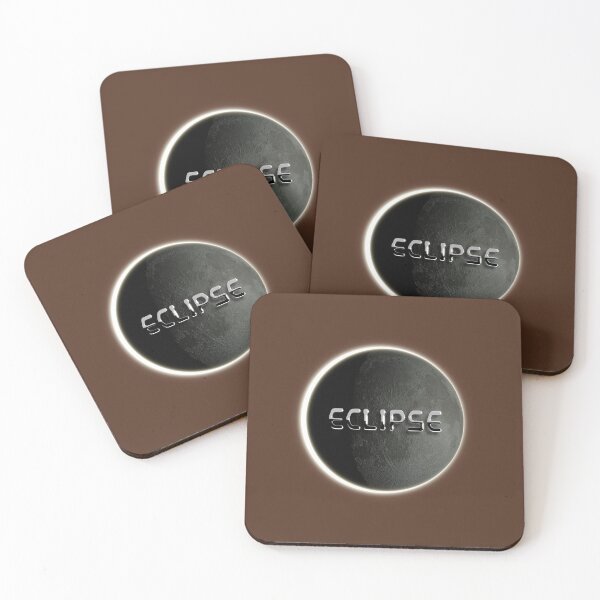Item preview, Minimalist Metallic ‘Eclipse’ Moon Illustration designed and sold by trepiu.