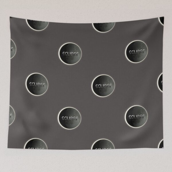 Item preview, Minimalist Metallic ‘Eclipse’ Moon Illustration designed and sold by trepiu.