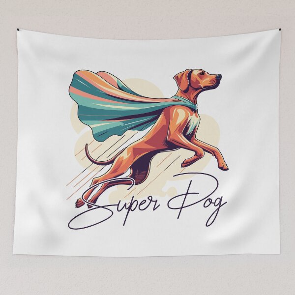 Item preview, Super Dog Rhodesian Ridgeback RR Ridgie Gift designed and sold by Pineapple-Tree.