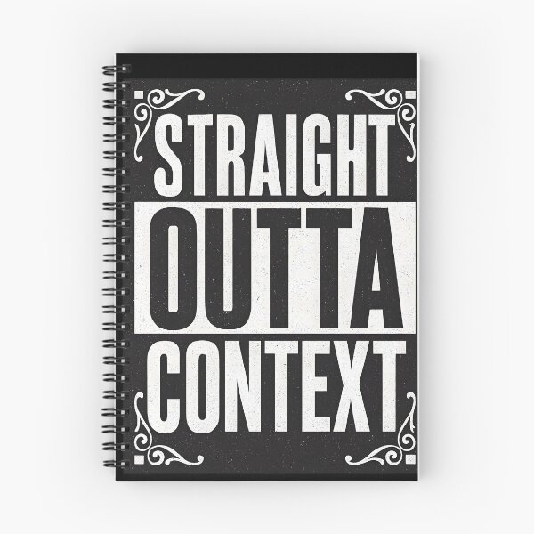 Item preview, Straight Outta Compton Funny Misquote Parody designed and sold by Shoot-The-Moon.
