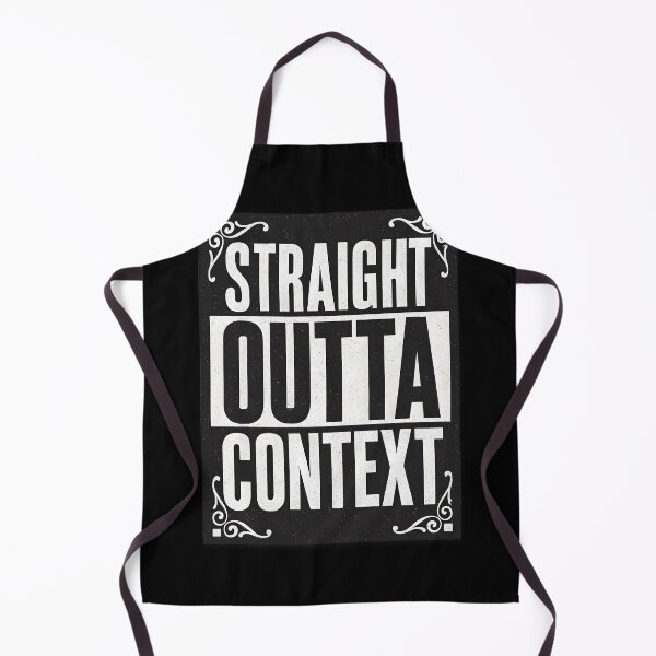 Item preview, Straight Outta Compton Funny Misquote Parody designed and sold by Shoot-The-Moon.