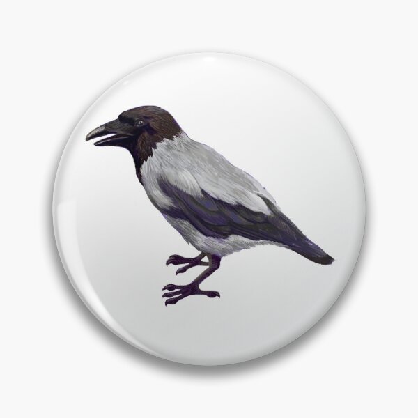 Item preview, Hooded crow designed and sold by Moranaarchive.