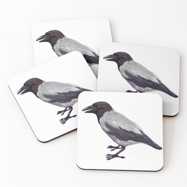 Item preview, Hooded crow designed and sold by Moranaarchive.