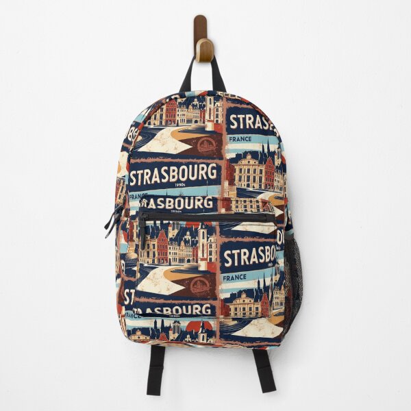 Item preview, Strasbourg France 1950s Vintage Travel Tourism designed and sold by TravelersGems.