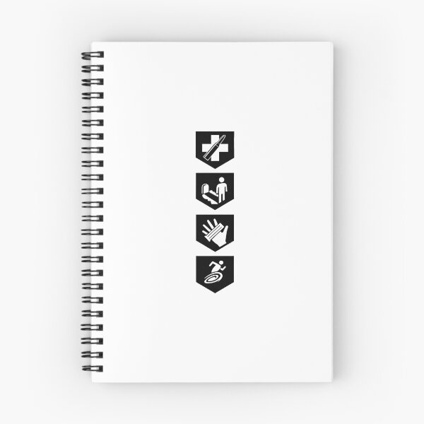 Item preview, Black and White Perks Minimalist Icons designed and sold by LDBW.