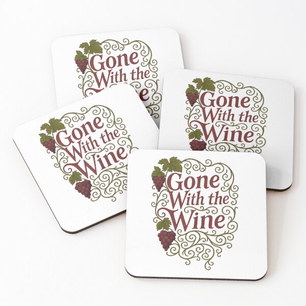 Item preview, Gone With The Wind Parody. Funny Wine slogan. designed and sold by Shoot-The-Moon.