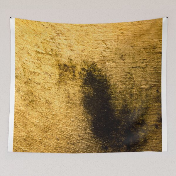 Item preview, texture of a yellow wall with a black spot designed and sold by felipequeiroz.