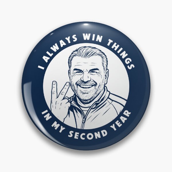 Item preview, Ange Postecoglou I Always Win Things In My Second Year Tottenham designed and sold by Digital Spurs.