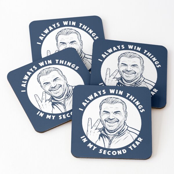 Item preview, Ange Postecoglou I Always Win Things In My Second Year Tottenham designed and sold by Digital Spurs.