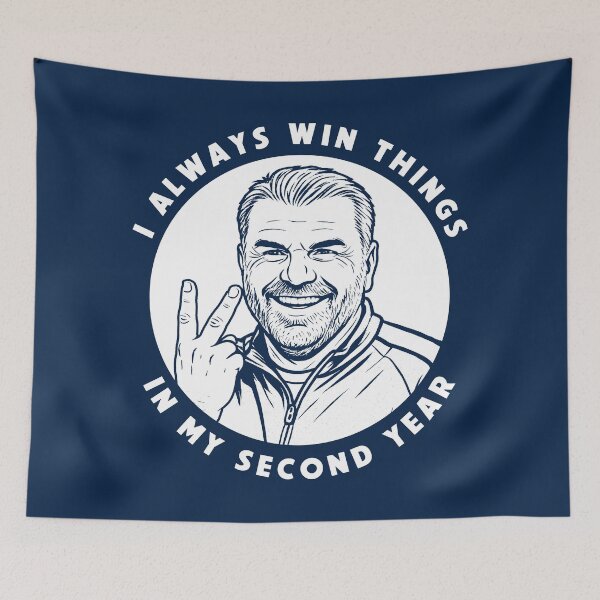 Item preview, Ange Postecoglou I Always Win Things In My Second Year Tottenham designed and sold by Digital Spurs.
