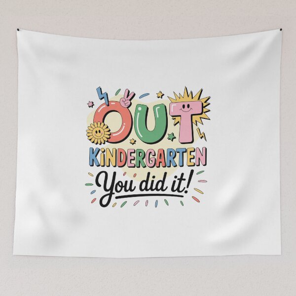 Item preview, Out of Kindergarten – You Did It! designed and sold by artcultreone.