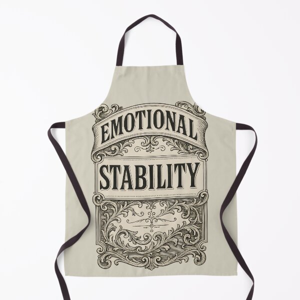 Item preview, Emotional Stability Typography Quote. designed and sold by Shoot-The-Moon.