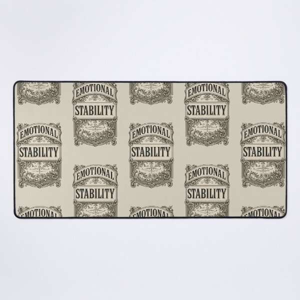 Item preview, Emotional Stability Typography Quote. designed and sold by Shoot-The-Moon.