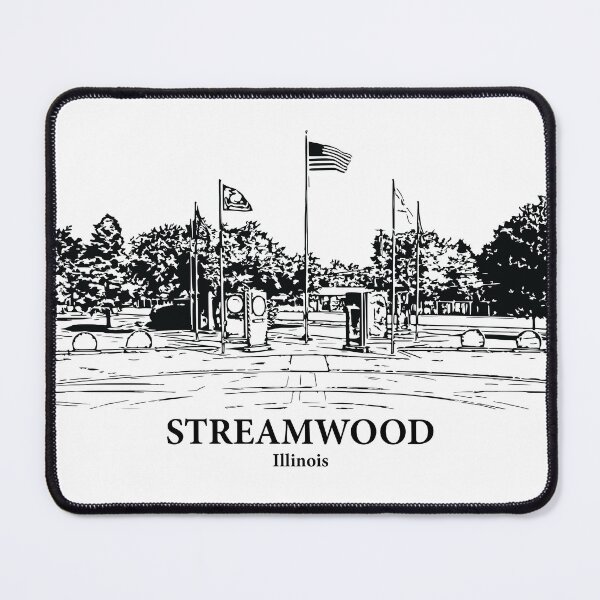 Item preview, Streamwood - Illinois designed and sold by Lakeric Cityscapes.
