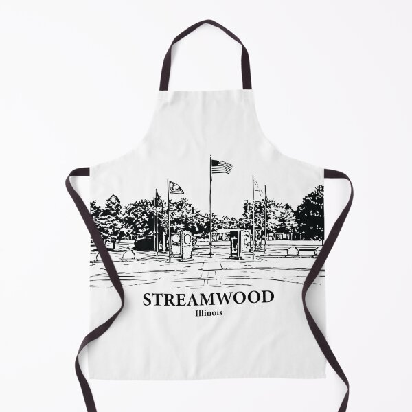 Item preview, Streamwood - Illinois designed and sold by Lakeric Cityscapes.