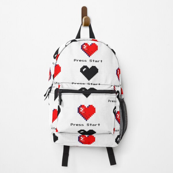 Item preview, PRESS START RED HEART designed and sold by infinitearte.