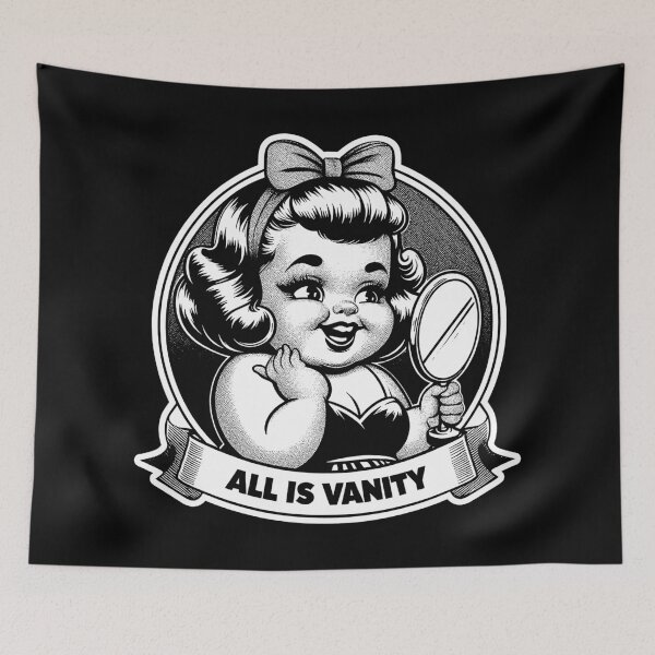 Item preview, Ecclesiastes 1:14 All Is Vanity designed and sold by plushism.