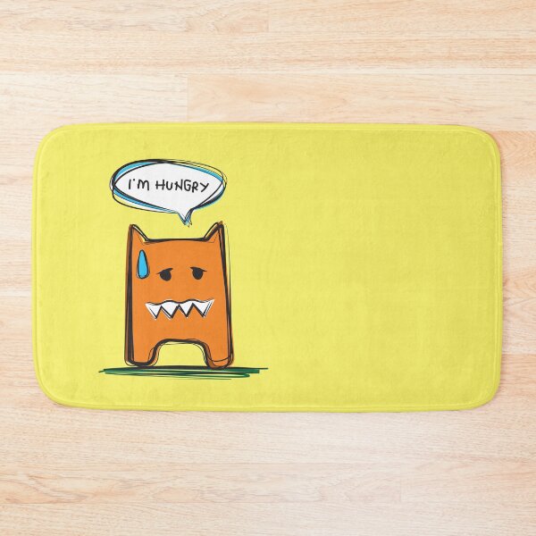 Item preview, I’m Hungry Monster – Funny Yellow Cartoon Art designed and sold by Katherine Ann.
