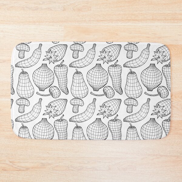 Item preview, Cross Contour Fruits & Vegetables designed and sold by StudioRosebud.