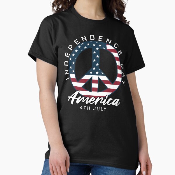 Item preview, Peace and Stripes – Minimal USA Vibe for July 4th designed and sold by Fragy72.