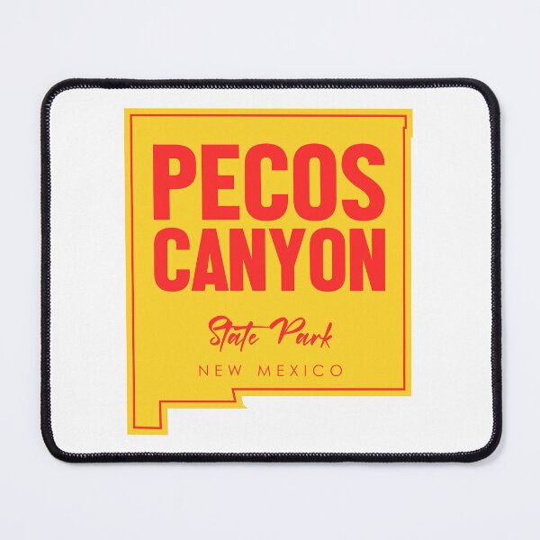 Item preview, Pecos Canyon State Park New Mexico Map designed and sold by bivenart.