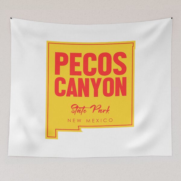 Item preview, Pecos Canyon State Park New Mexico Map designed and sold by bivenart.