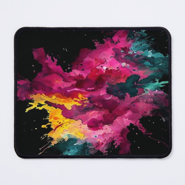 Item preview, Overlapping color pattern with black background designed and sold by saly55887.