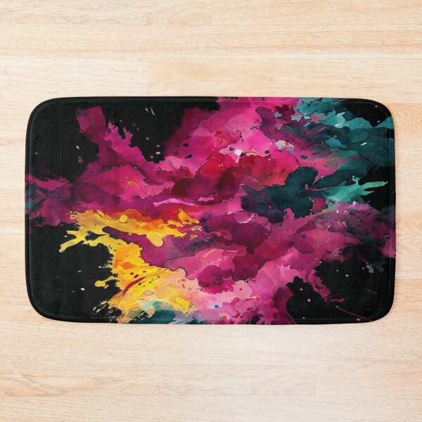 Item preview, Overlapping color pattern with black background designed and sold by saly55887.