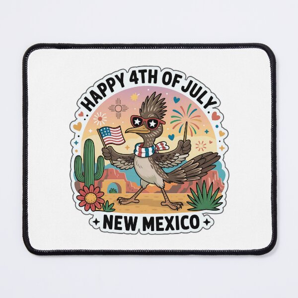 Item preview, New Mexico Roadrunner 4th of July Desert Sticker designed and sold by Nuist25.