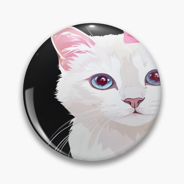 Item preview, Cute cat with a bow designed and sold by saly55887.