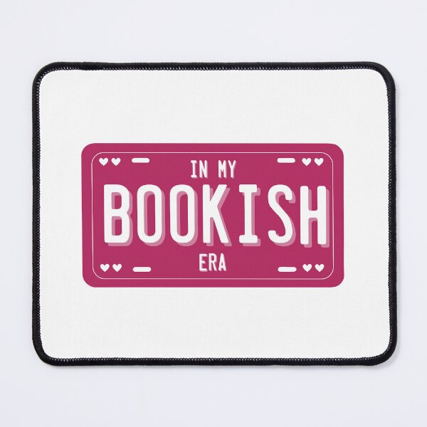 Item preview, Bookish era License Plate designed and sold by baranskini.