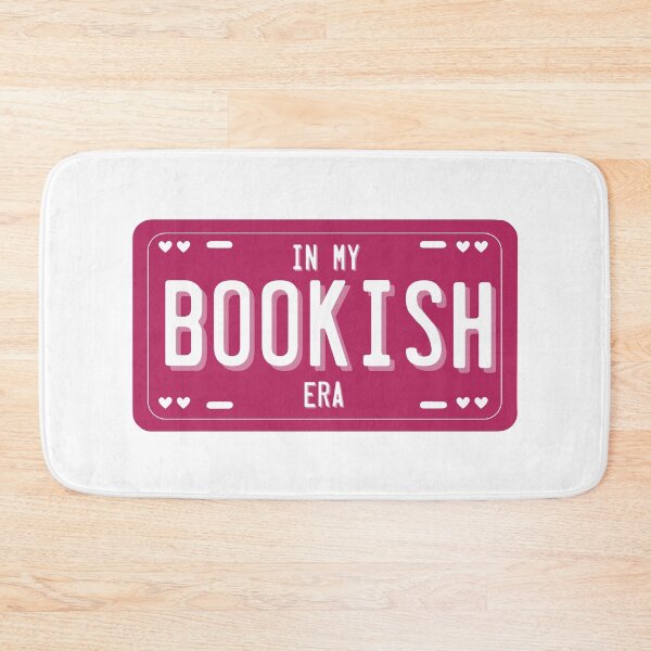 Item preview, Bookish era License Plate  designed and sold by baranskini.